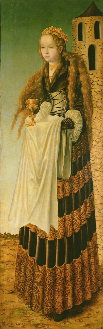 Santa Barbara, 1906 da Lucas Cranach the Elder
